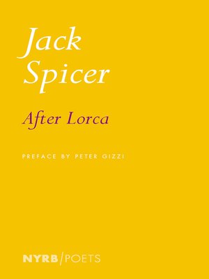 cover image of After Lorca